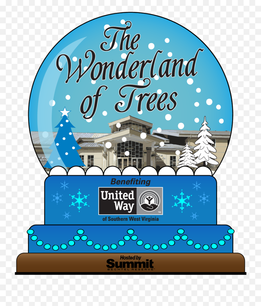 Wonderland Of Trees - United Way Of Southern West Virginia Emoji,Wvu Logo