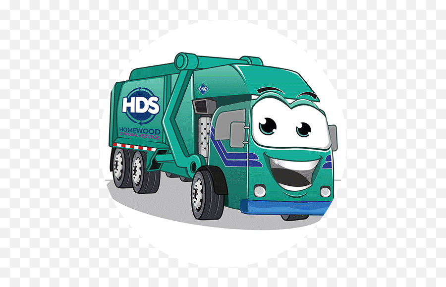 Hard To Handle Waste - Homewood Disposal Service Emoji,Red Truck With Christmas Tree Clipart