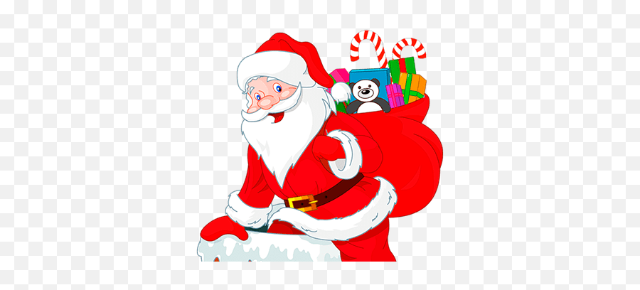 Christmas U2013 Words In English Emoji,Santa And Mrs Claus Clipart