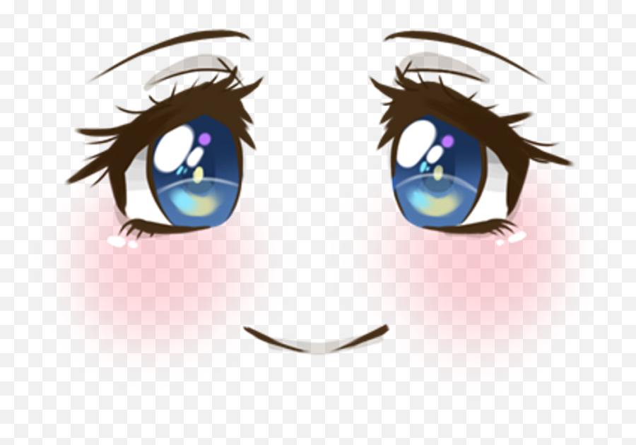 Use Anime Anime Anime Anime Eyes Face - Cute Anime Eyes Png Emoji,Anime Eyes Png