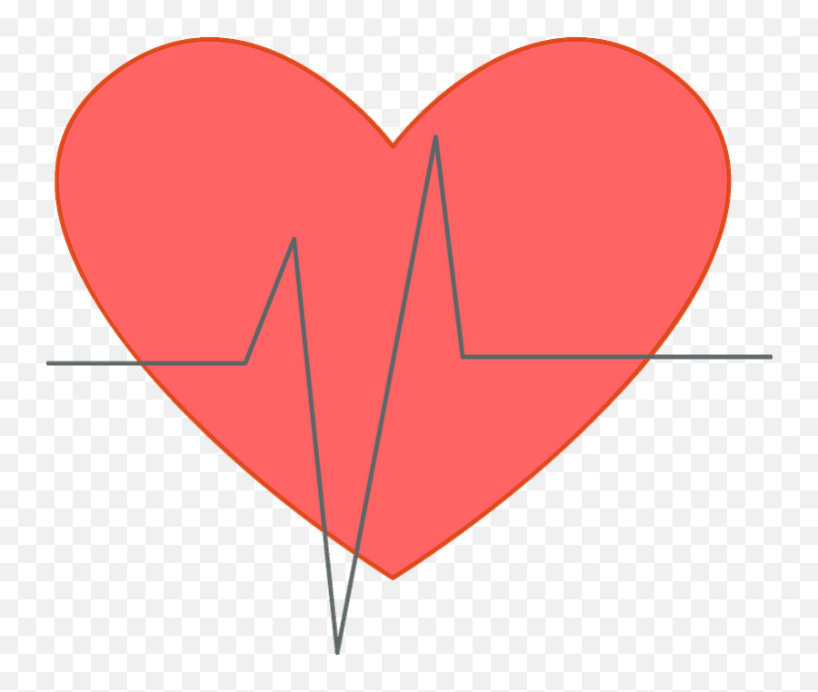 Heartbeat Clipart - Girly Emoji,Heartbeat Clipart