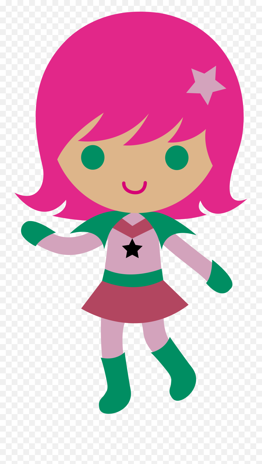 Clipart Little Girl - Clip Art Space Cadet Emoji,Little Girl Clipart
