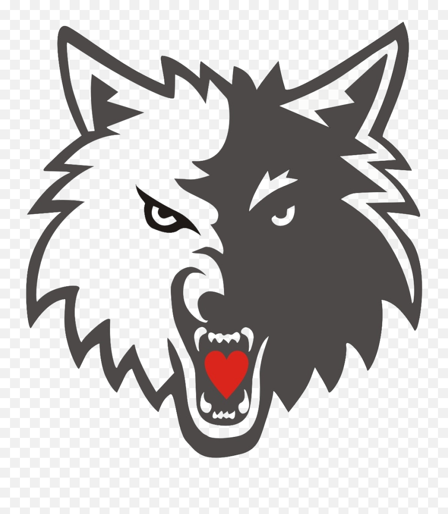 Wolf Logo Clipart - Logo Wolf Png Transparent Cartoon Wolf Logo Png Emoji,Wolf Logo