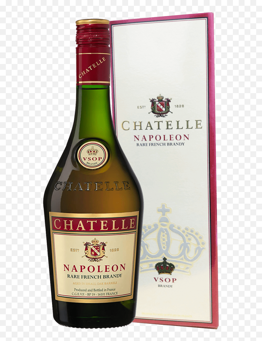 Chatelle Napoleon Vsop Rare French Brandy 75cl - Martell Chatelle Napoleon Finest Brandy Emoji,Brandy Melville Logo