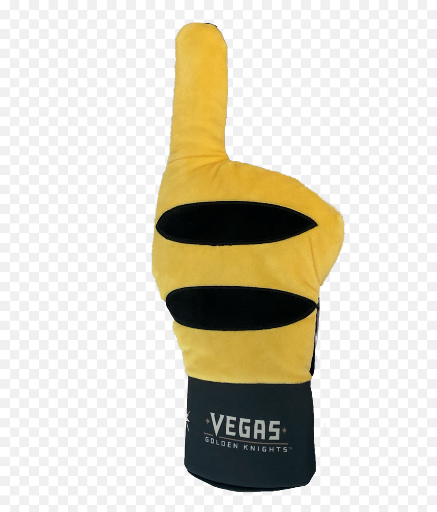 Vegas Golden Knights Chance Mascot Fan Hand - Safety Glove Emoji,Vegas Golden Knights Logo