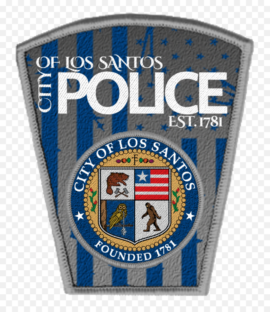 City Of Los Santos Police Eup 8 - Gta 5 Lspd Patch Emoji,Lspd Logo