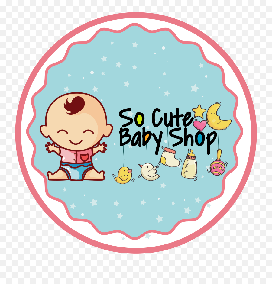 So Cute Baby Shop Clipart - Cute Baby Logo Baby Shop Emoji,Shop Clipart