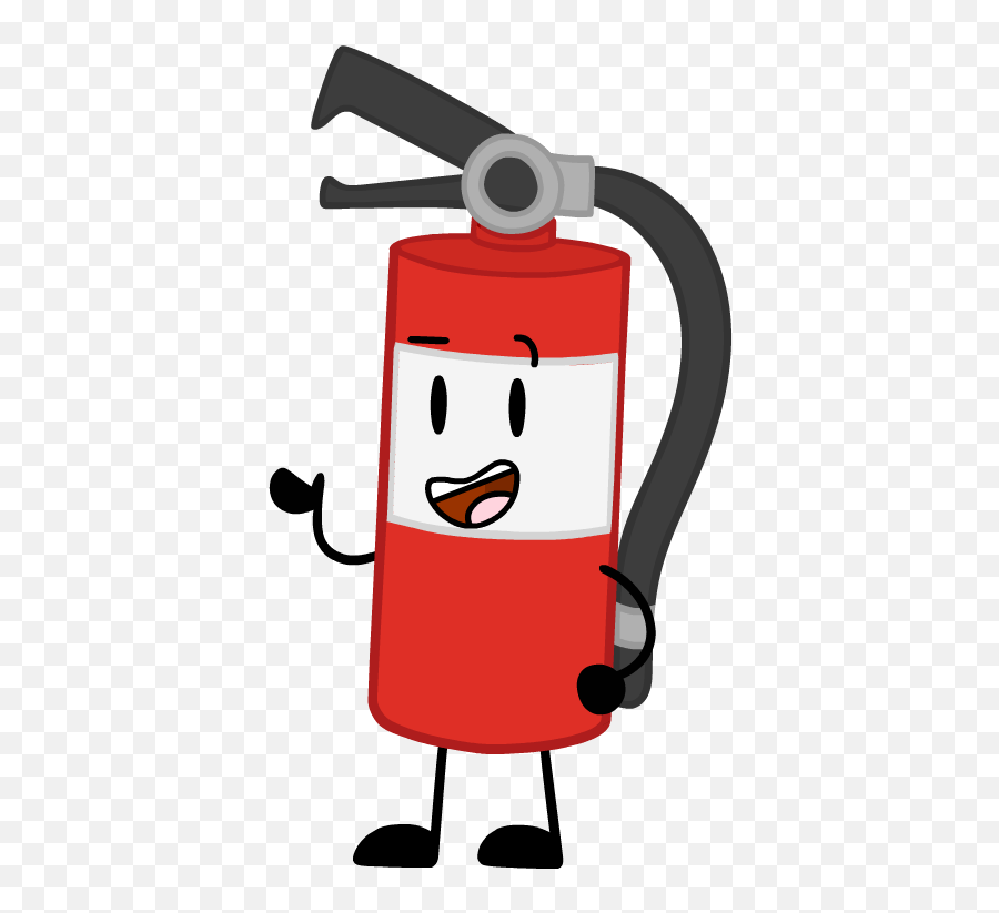 Fire Extinguisher - Characters From Object Shows Emoji,Fire Extinguishers Clipart
