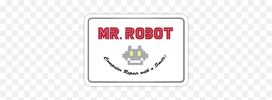 Sticker Mr Robot Par Mrbr8side In - Sticker Mr Robot Logo Emoji,Mr Robot Logo