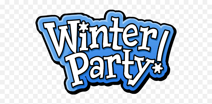 Free Winter Party Cliparts Png Images - Winter Party Emoji,Holiday Party Clipart