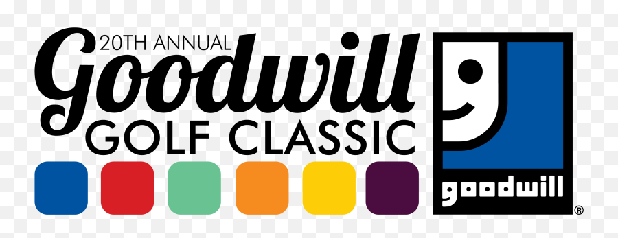 Download Hd 20thanniversary Goodwillgolfclassic Logo 2018 - Goodwill Emoji,Goodwill Logo