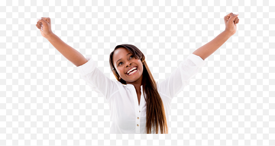 Black Man - Transparent Happy Black Woman Png Emoji,Happiness Png