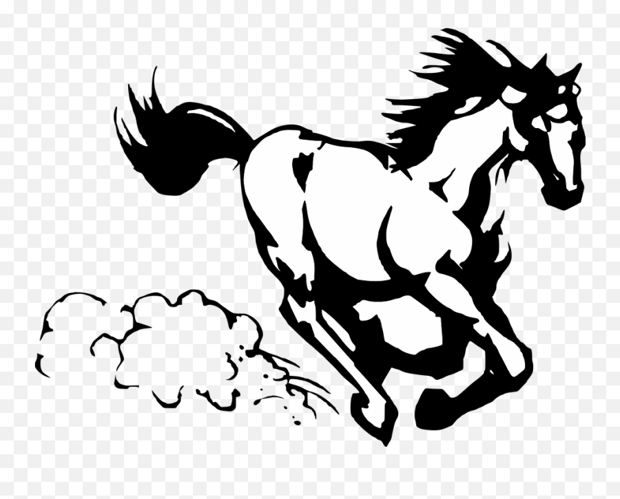 Horse Running Animal - Benson Elementary School Emoji,Running Horse Clipart