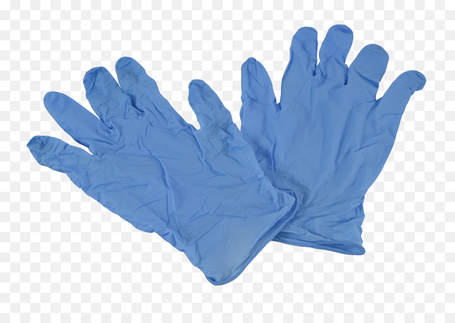 Nitrile Gloves - Safety Glove Emoji,Glove Png