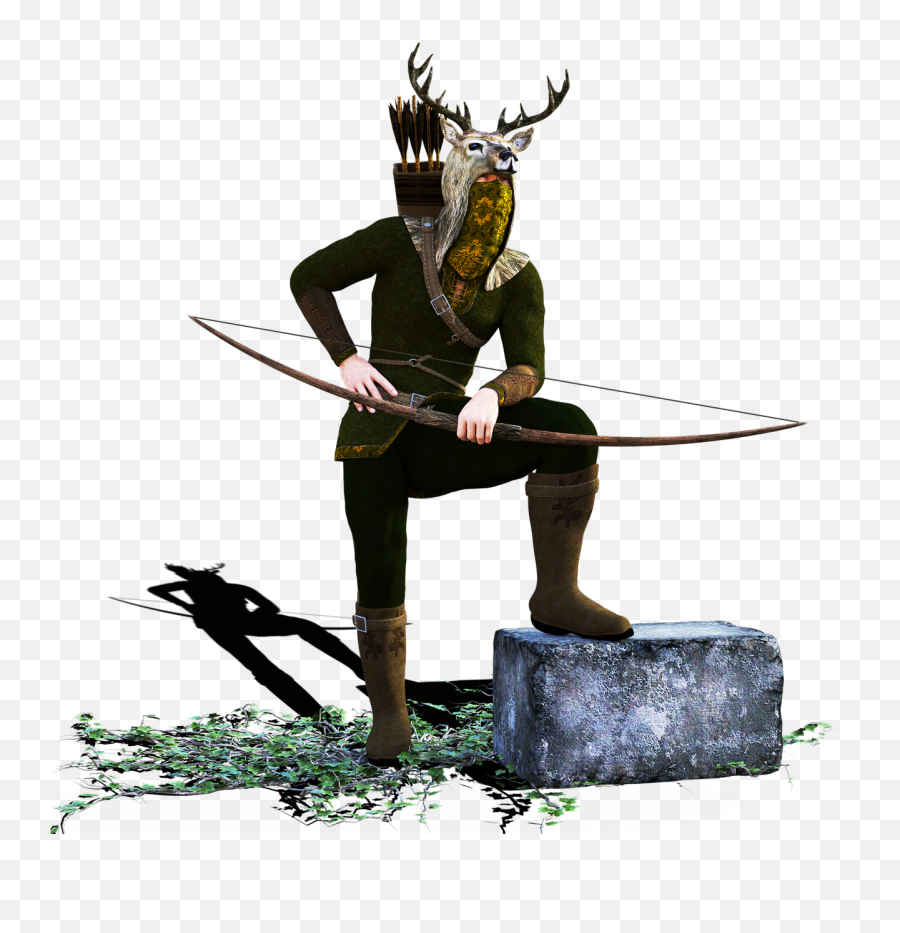 Hunter Arch Bow And Arrow Png Emoji,Bow And Arrow Png