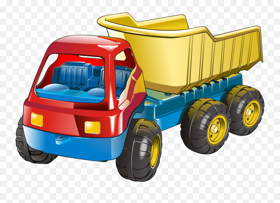 Toy Truck Clipart Free Download Transparent Png Creazilla - Toy Truck Png Clipart Emoji,Truck Png