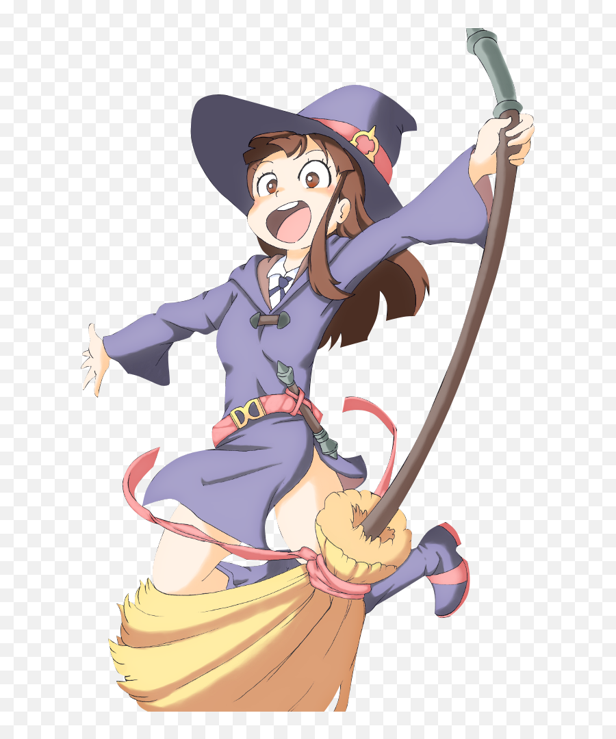 Atsuko Kagari Canon Little Witch Academiakomodo25m Emoji,Jojo Bow Clipart