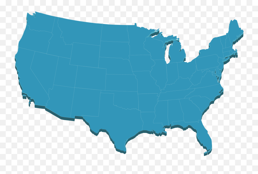 Usa Map Png - United States Map Transparent Background Emoji,Map Png