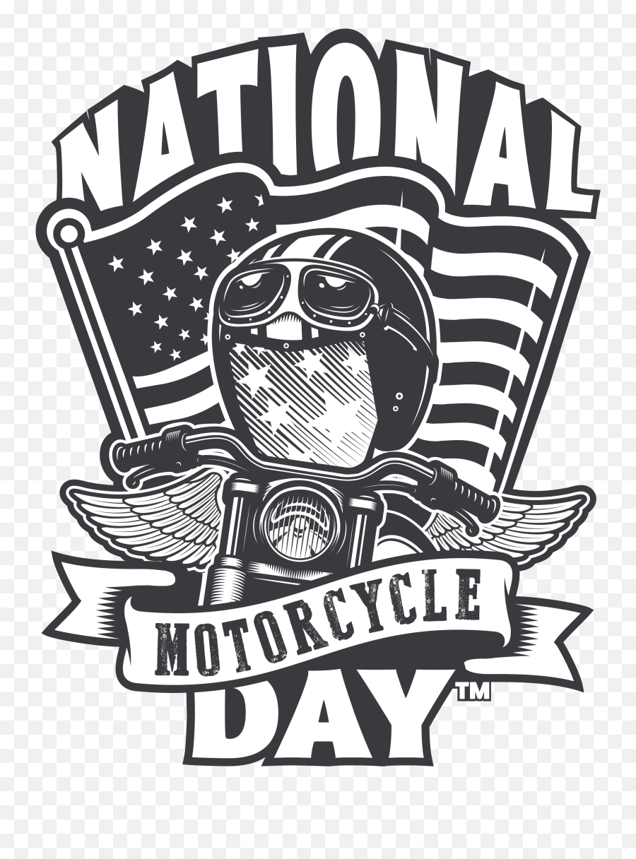 Who Founded National Motorcycle Day - Motorcycle Day Emoji,Motorcycle Logo