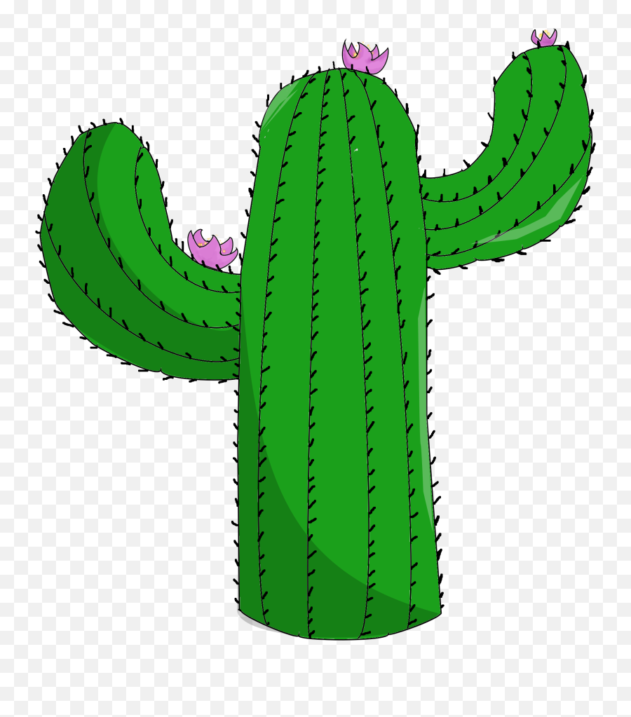 Saguaro Cactus Clipart Free Download Transparent Png - Cactus Png Emoji,Cactus Clipart