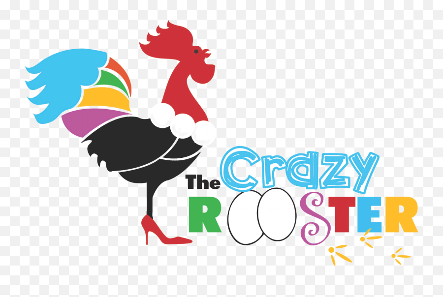The Crazy Rooster Personalized Gifts - Comb Emoji,Rooster Logo