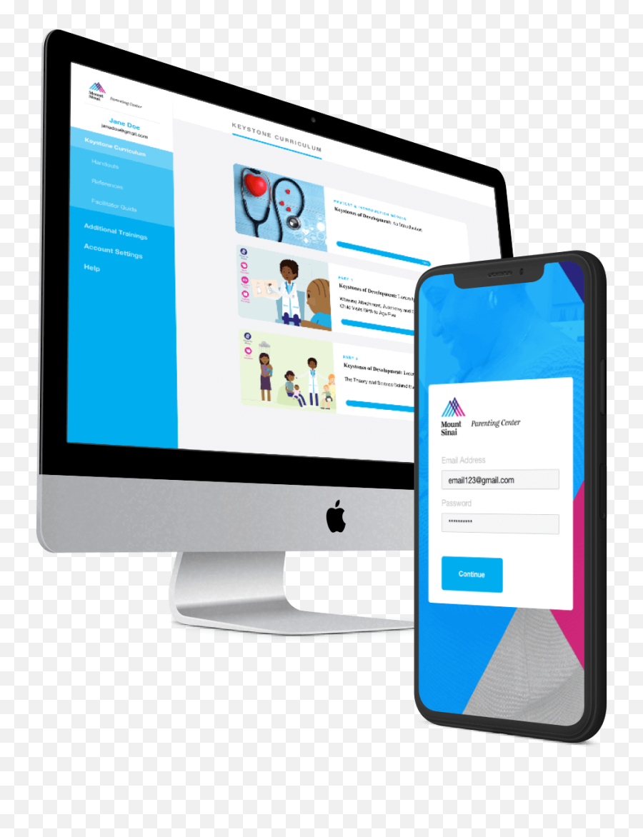 Mount Sinai Hospital Mobile App Design U0026 Development Case Study - Desktop Computer Emoji,Mount Sinai Logo