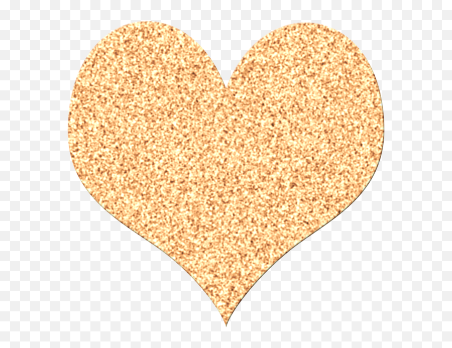Transparent Background Gold Glitter - Girly Emoji,Heart Transparent Background