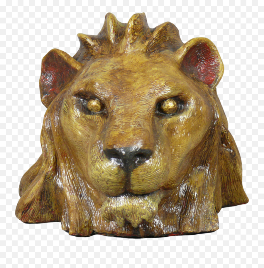 Mystical Sculptures - East African Lion Emoji,Lion Transparent Background