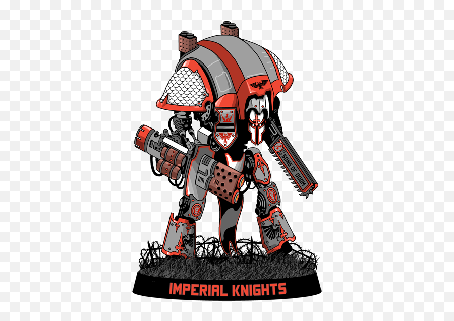 40k New Imperial Knight - Ho Bell Of Lost Souls Imperial Knight Mk 2 Emoji,Knight Transparent