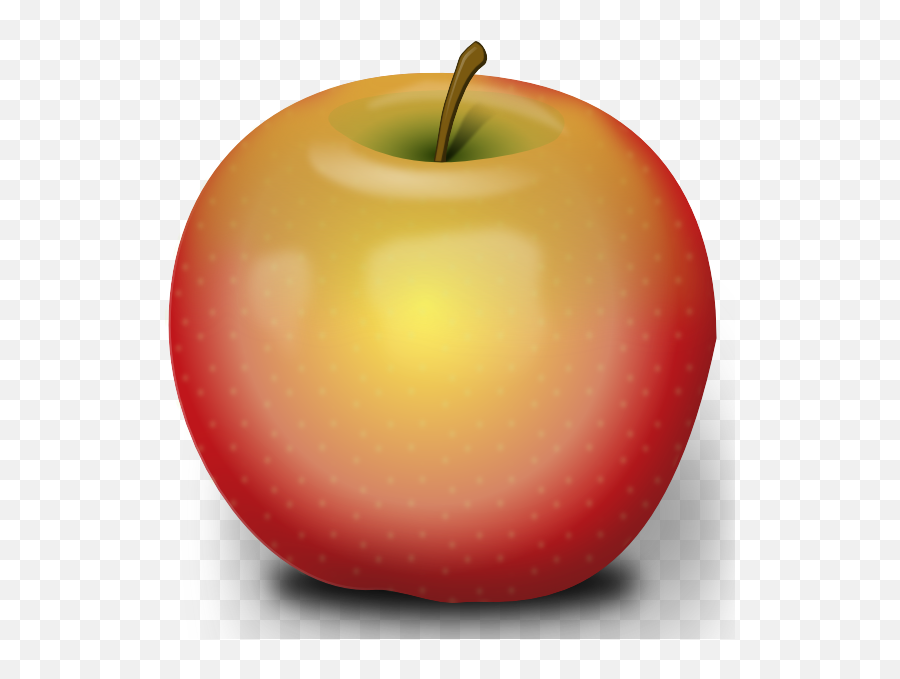 Photorealistic Red Apple Clip Art At - Clipart Apfel Kostenlos Emoji,Red Apple Clipart
