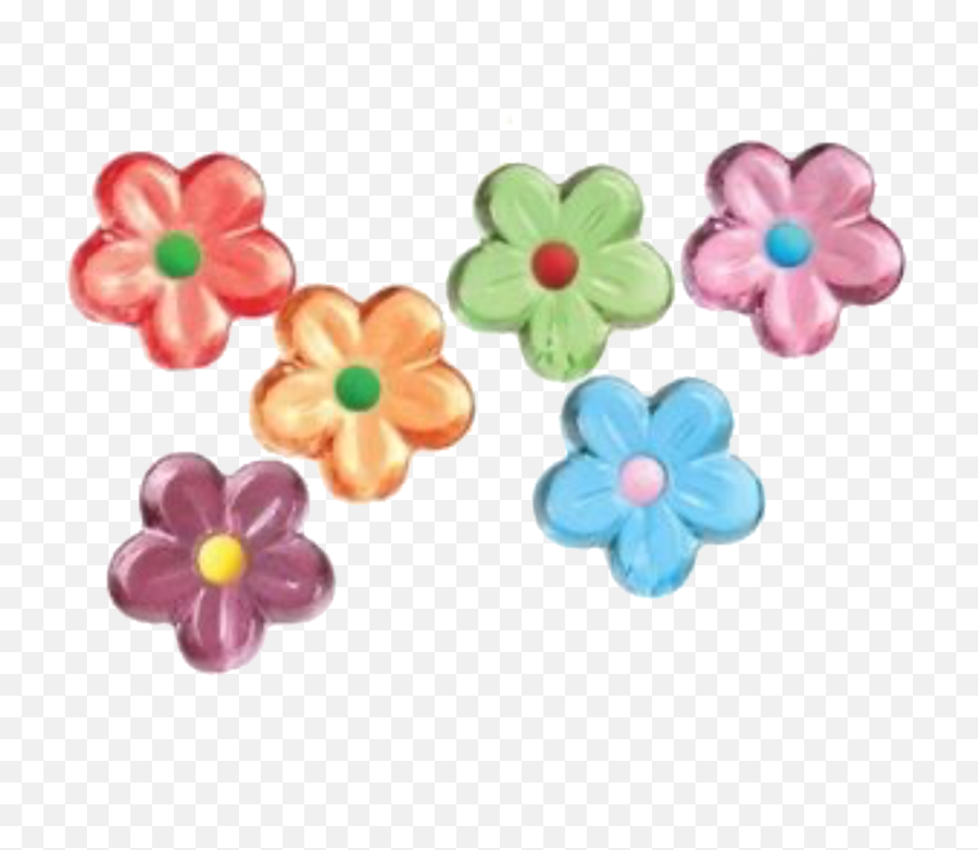 Y2k Retro 2000s Flower Kidcore Sticker By Prince - 2000s Flower Background Emoji,Flower Transparent