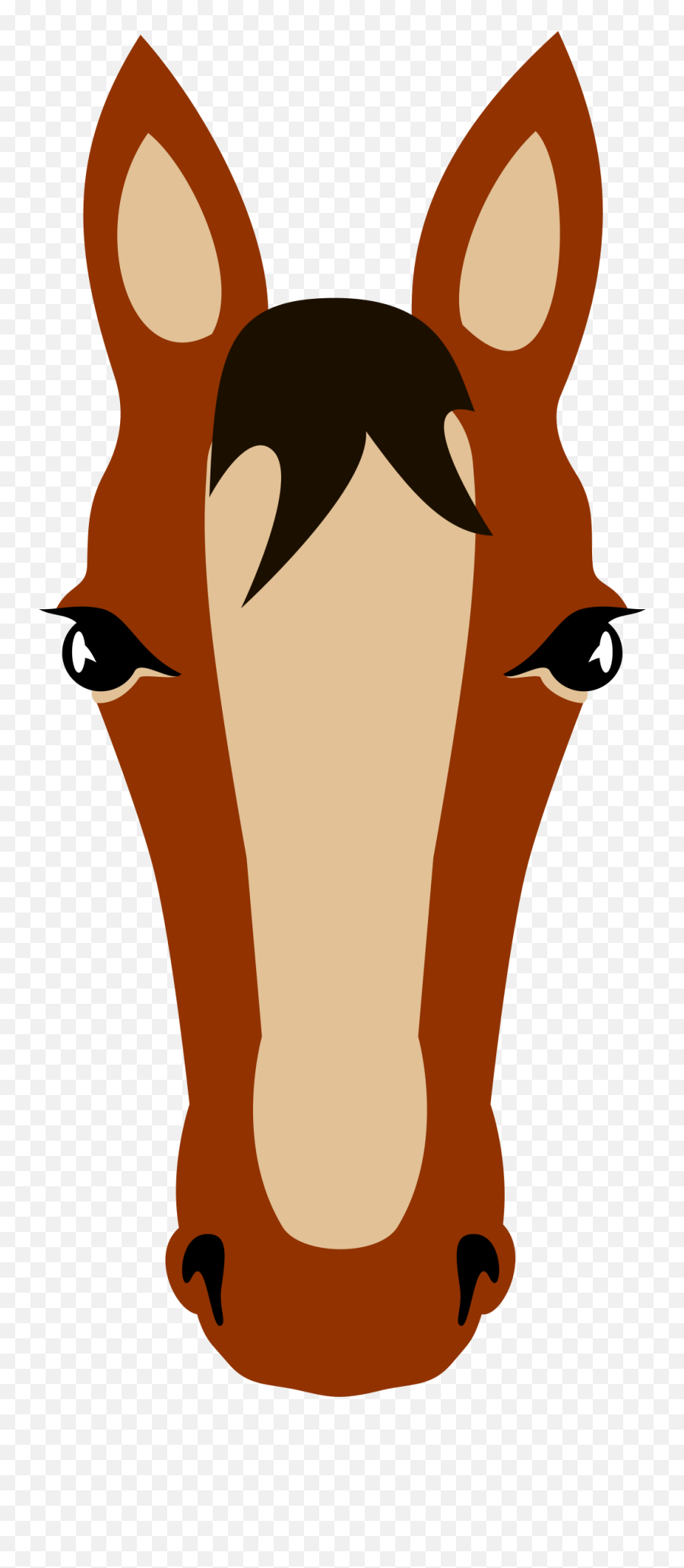 Clipart Face Horse Picture 498730 Clipart Face Horse - Horse Nose Clipart Emoji,Horse Clipart
