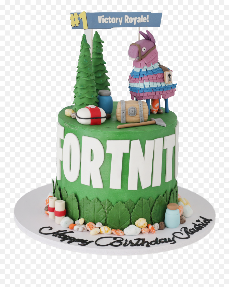 Fortnite Cake Emoji,Minecraft Cake Png