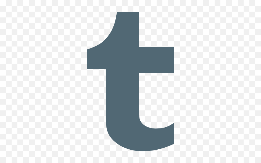 Tumblr Logo Social Social Media Icon - Free Download Emoji,Social Media Icon Png Transparent
