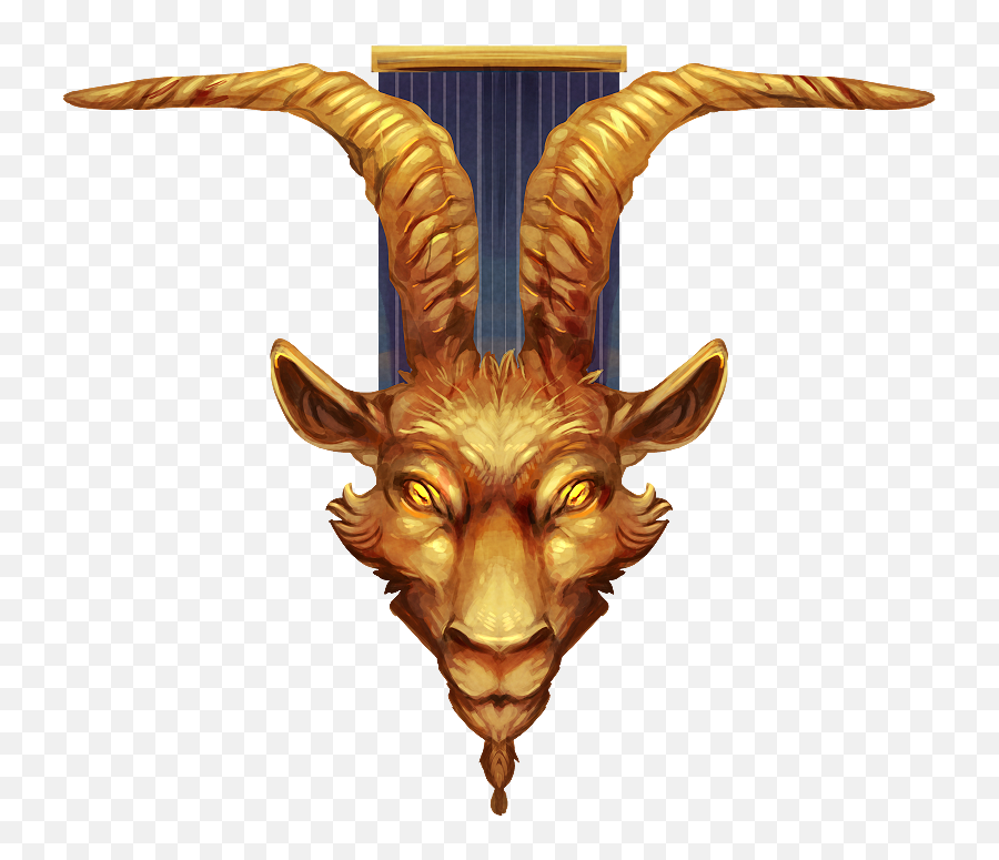 Goat Medal The Argent Archives Emoji,Goat Horns Png