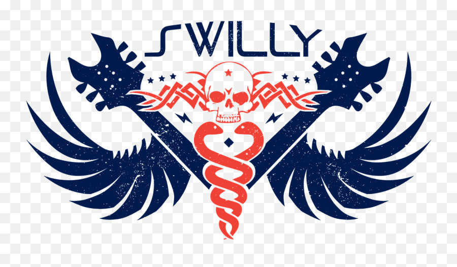 Swilly Music Swilly The Band Is Part Canadian Part American Emoji,Drummer Logo