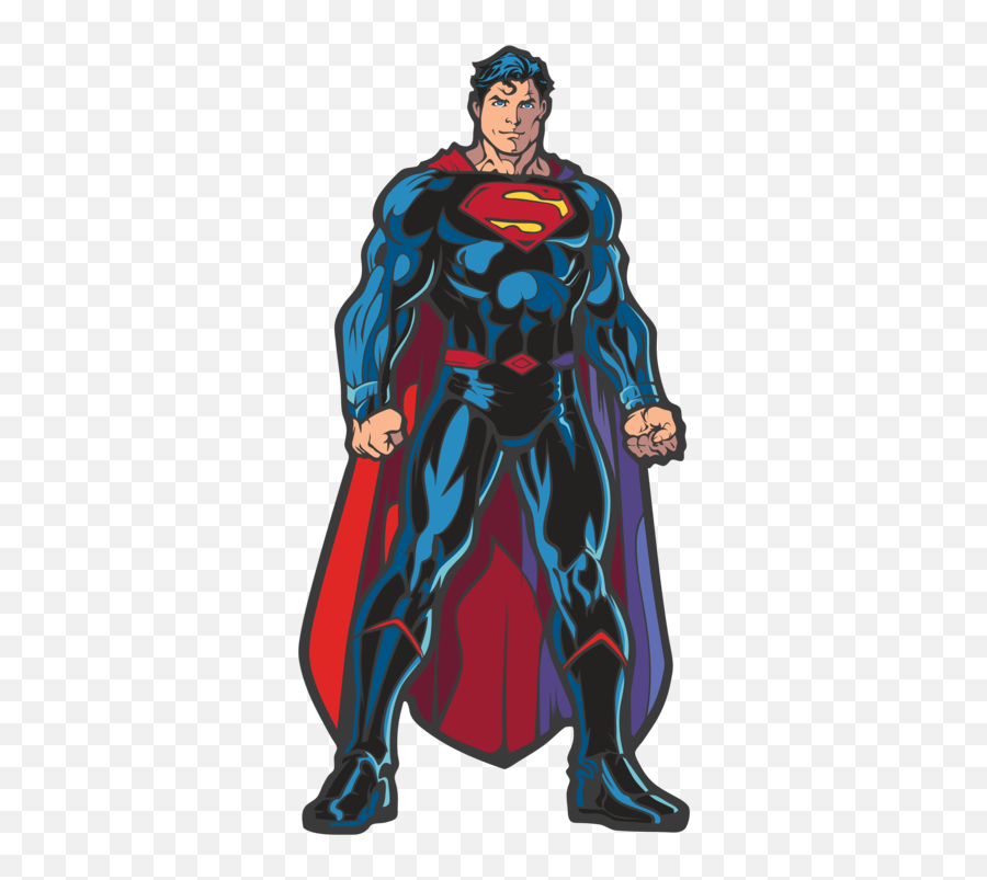 Download Hd Dc Rebirth Figpin - Superman Transparent Png Emoji,Batman Rebirth Logo