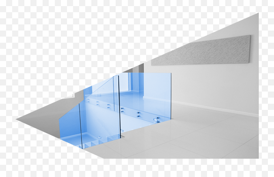Interior And Exterior Glass Railing - Luxglass Shower And Emoji,Railing Png