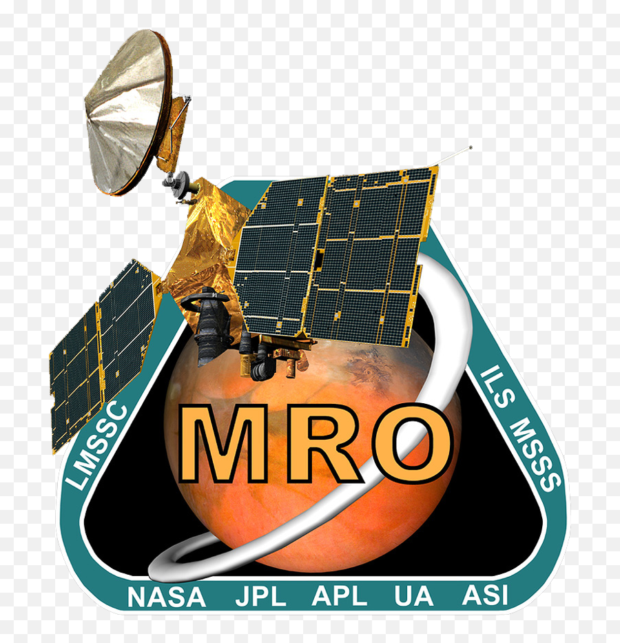 Orbiterch Space News The Star Trek Logo Was Discovered On Mars - Mars Reconnaissance Orbiter Mission Patch Emoji,Trek Logo
