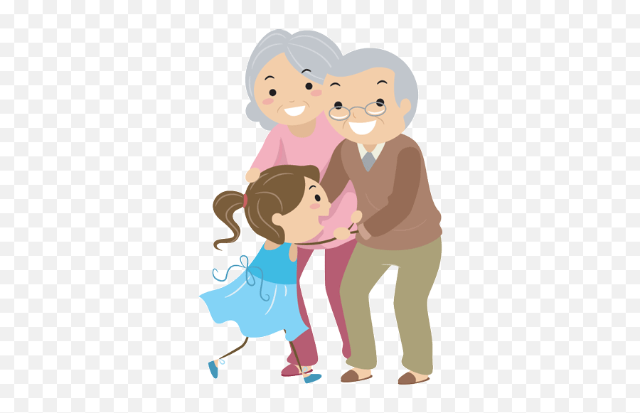Royalty Free Clipart - Grand Parents Clipart Emoji,Grandparents Clipart