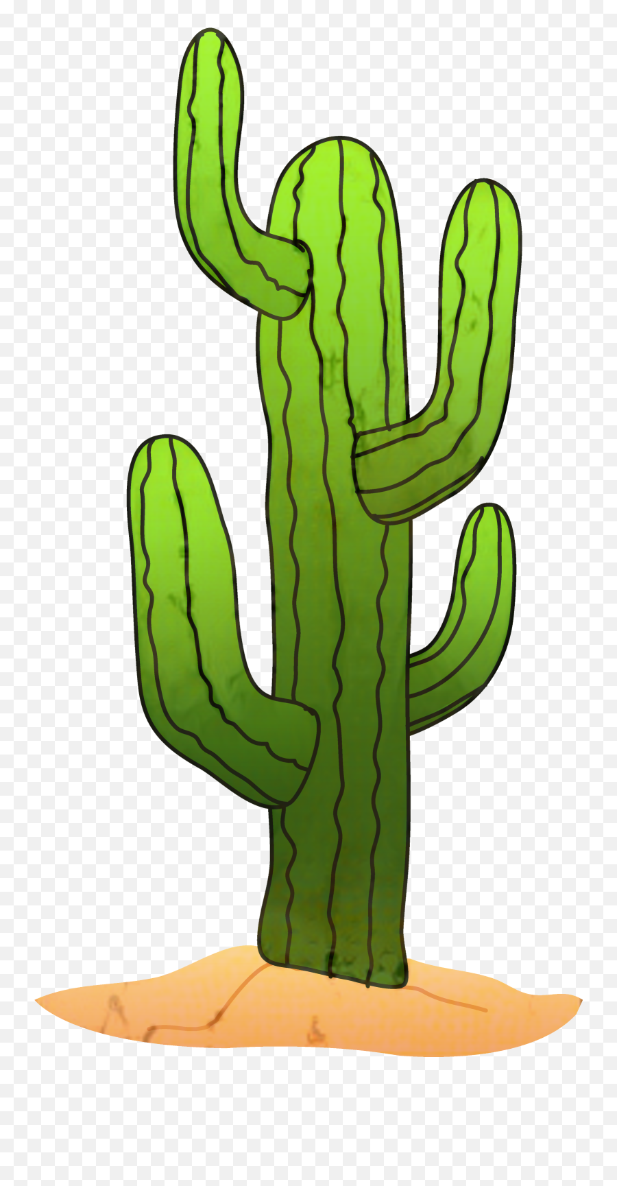 Free Transparent Cactus Png Download - Transparent Cactus Clipart Emoji,Cactus Transparent Background