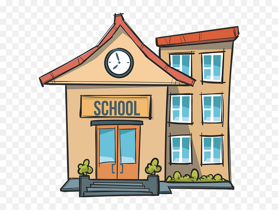 School Clipart Images In Collection - School Clipart Png Emoji,School Clipart
