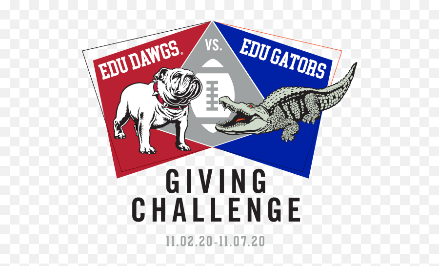 Edudawgs Vs Edugators Giving Page - Alumni Donors Language Emoji,Uf Gator Logo