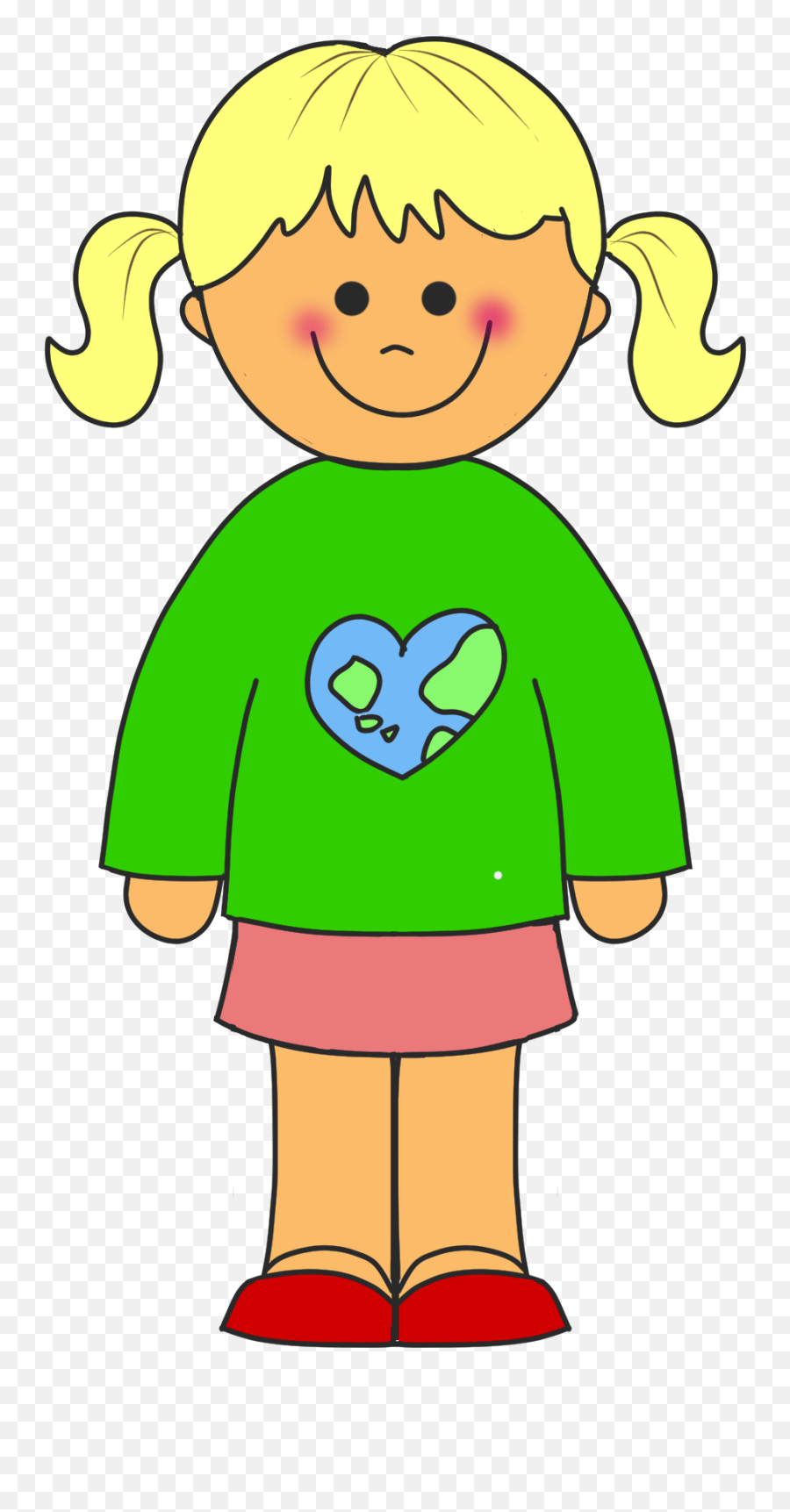 Girl Cliparts Download Free Clip Art - Girl Standing Clipart Emoji,Free Clipart