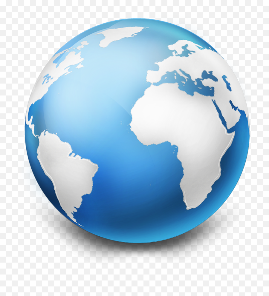 Globe Clip Art - Transparent Transparent Background Globe Emoji,World Transparent Background