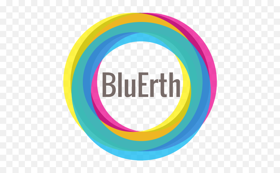 Bluerth Design - Dot Emoji,Website Designing Logo