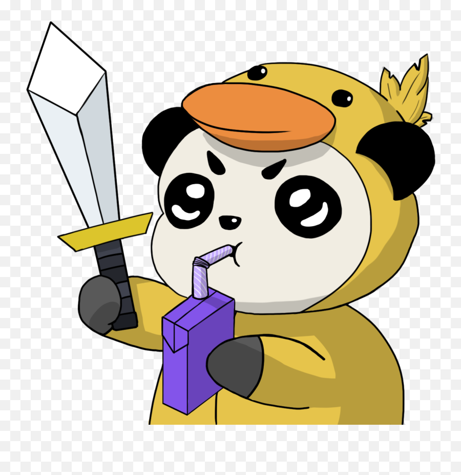 Download Giant Emoji Panda Red Discord Free Hq Image Hq Png - Panda Discord Emoji Gif,Discord Logo Transparent Background