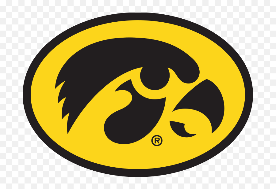 Iowa - Logo Iowa Hawkeyes Emoji,Half Basketball Clipart