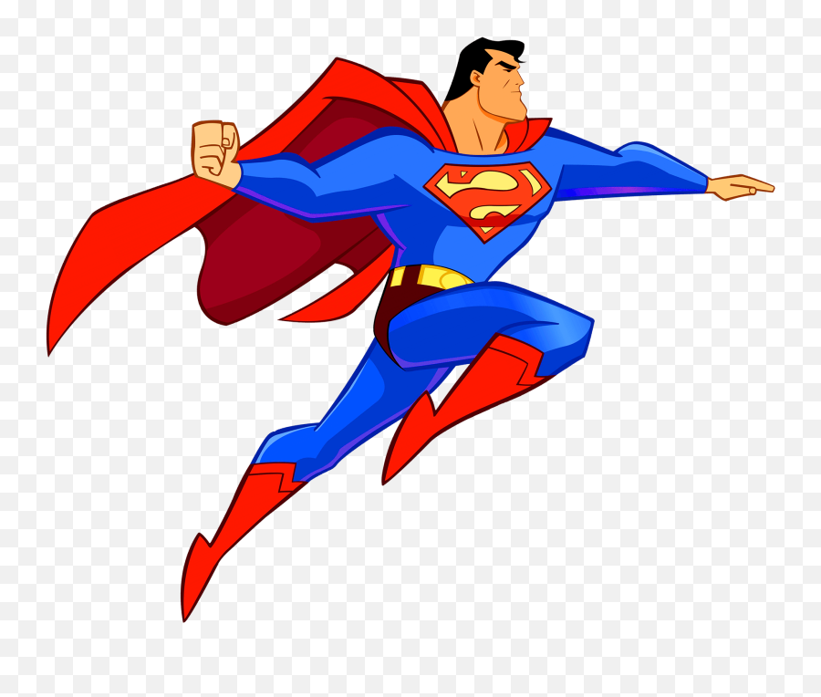 Super Man Clipart Png Image Free Download Searchpngcom - Superman Png Emoji,Man Png