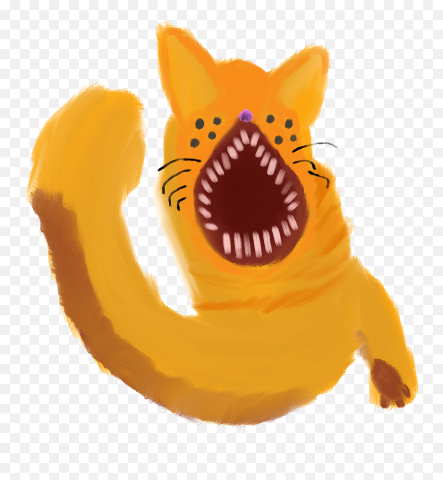 Watercolor Garfield By Linkstman On Newgrounds - Fictional Character Emoji,Garfield Png